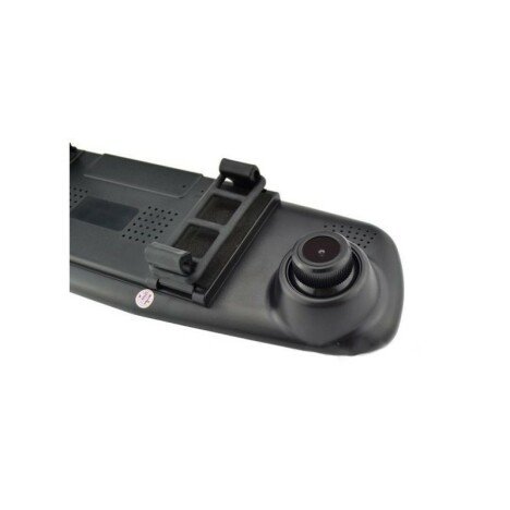 Camera Auto iUni Dash 810 Oglinda, Dual Cam, Full HD, Night Vision, Foto, Playback, Senzor G